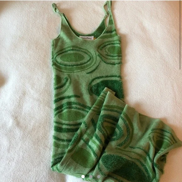 House Of Sunny Dresses | House Of Sunny Hockney Dress - Green - Size Us 2 Or Xs | Color: Green | Size: 2 | Cjd2918a's Closet House Of Sunny Dresses | House Of Sunny Hockney Dress - Green - Size Us 2 Or Xs | Color: Green | Size: 2 | Cjd2918a's Closet